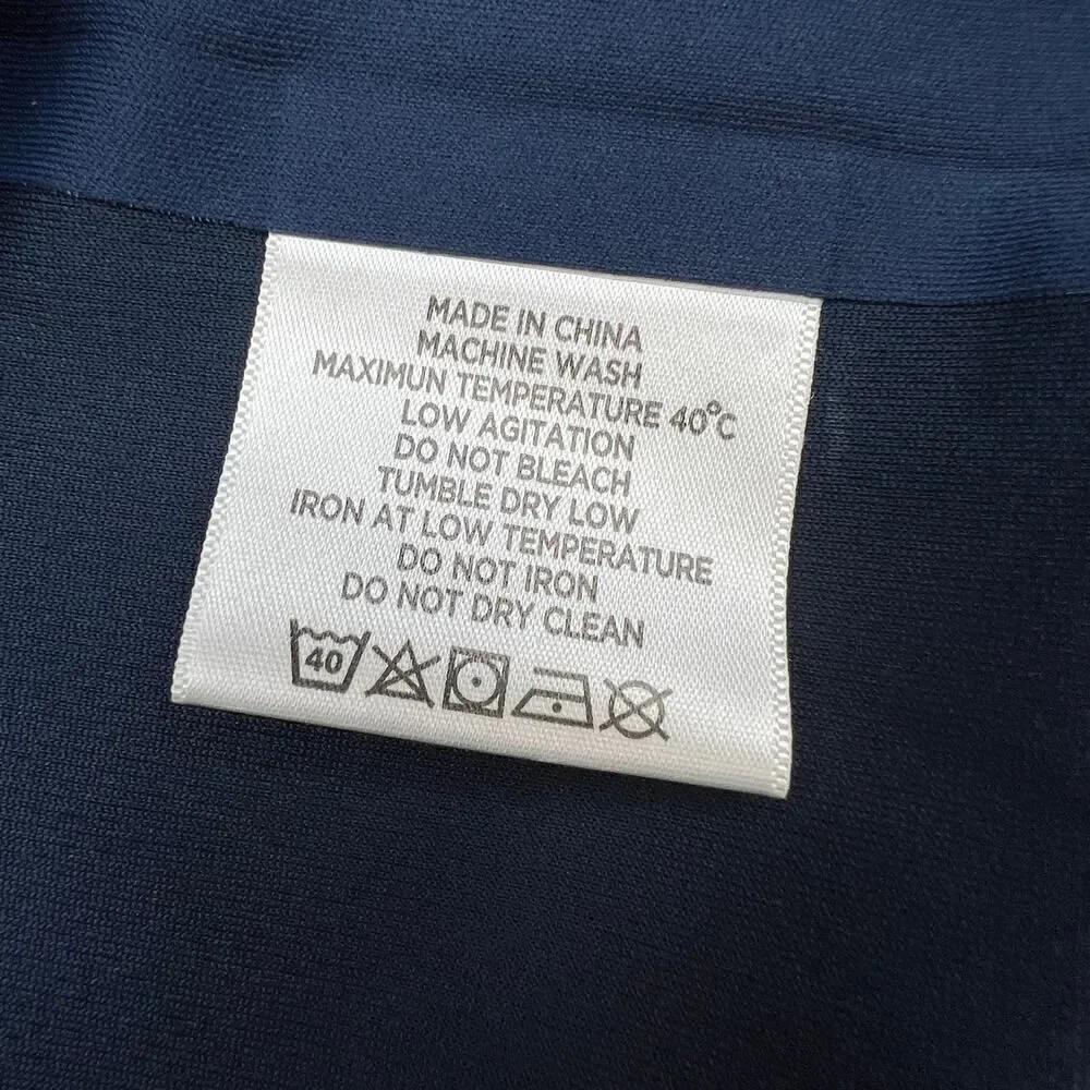 New Dyne Men US M Navy Blue T-Shirt Relaxed Fit Activewear - Picture 8 of 9